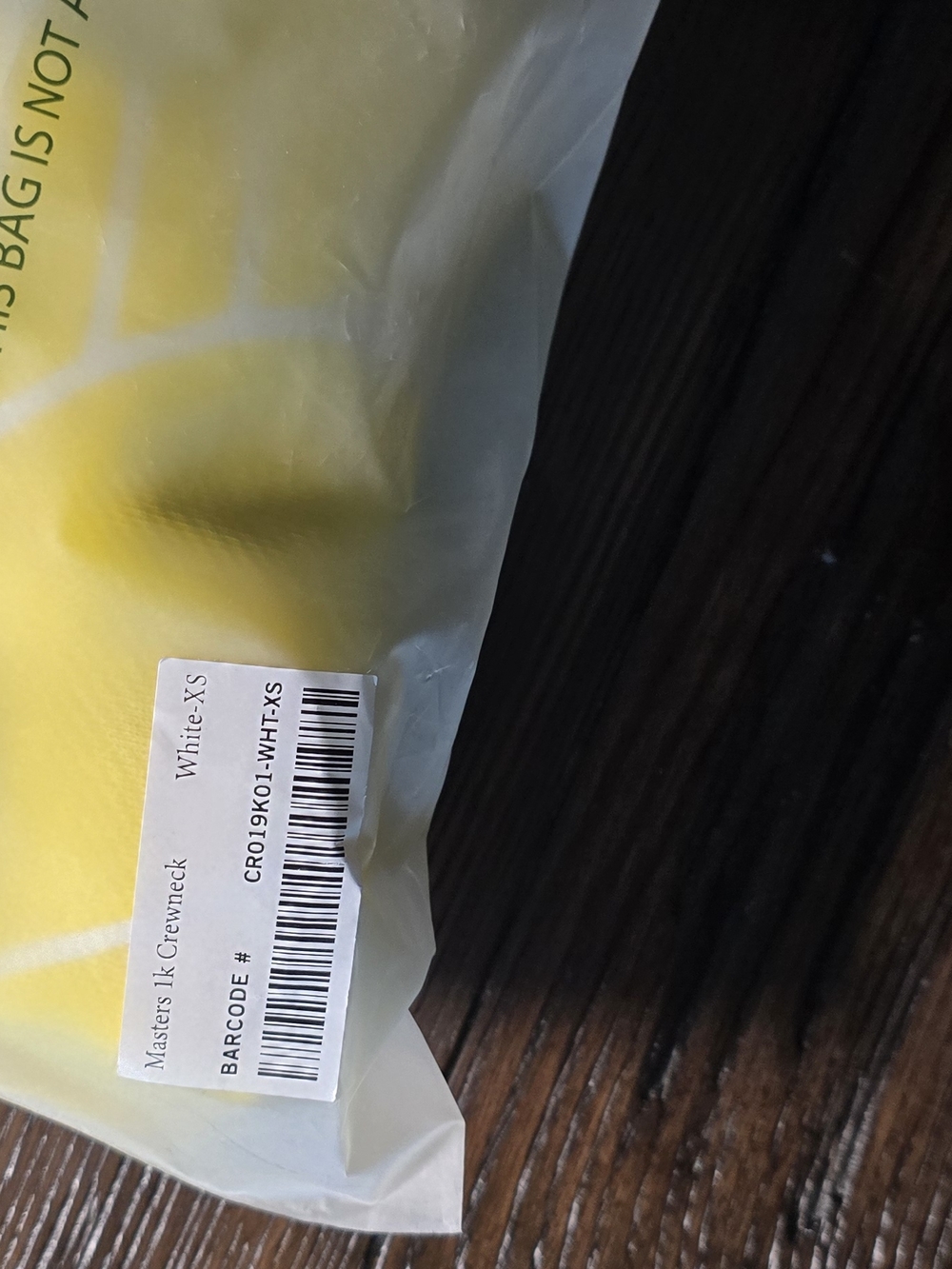 New Dairy Boy Masters 1k Crewneck Graphic Sweatshirt with Yellow Print XS - Picture 8 of 8